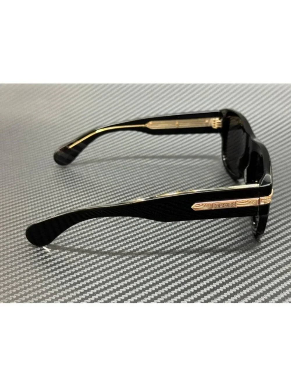 New Gucci Men Black Sunglasses 54-19-145